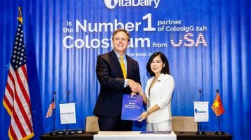 Ký kết chiến lược giữa VitaDairy Việt Nam và Tập đoàn Sữa non lớn nhất toàn cầu – Pantheryx