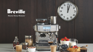 Công Thức Cà Phê Kem Độc Đáo Với Máy Pha Cà Phê BREVILLE 878