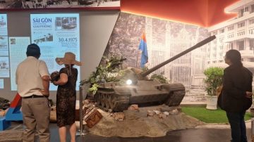 Bảo tàng Chứng tích Chiến tranh TP.HCM trưng bày chuyên đề “Từ Hiệp định Paris đến Đại thắng mùa Xuân 1975”