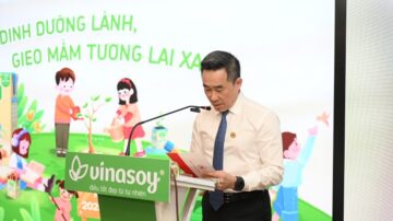 Tiếp tục triển khai chương trình “Sữa đậu nành học đường” năm học 2025-2026 – Hành trình 10 năm bền bỉ trao dinh dưỡng lành, gieo mầm tương lai xanh