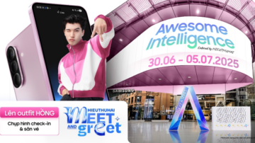 Samsung giới thiệu Galaxy A56 5G màu Hồng mới, bắt tay HIEUTHUHAI mở chuỗi sự kiện mùa hè bùng nổ