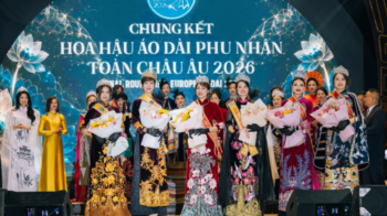 Trung tâm Y sinh học HelenCare lan tỏa văn hóa Việt Nam thông qua Cuộc thi Hoa hậu Áo dài Phu nhân Châu Âu 2026