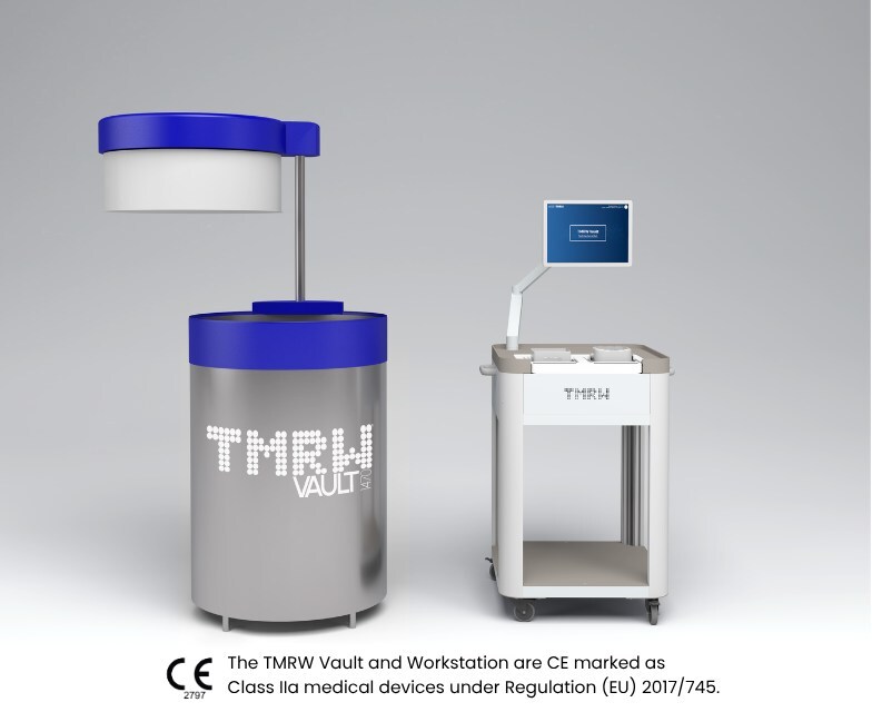 TMRW Vault® Đạt Chứng Nhận CE Theo Quy Định về Thiết Bị Y Tế Châu Âu (MDR)