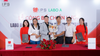 IPS Dental Lab sáp nhập Labo A, chuẩn hóa mảng phục hình Implant