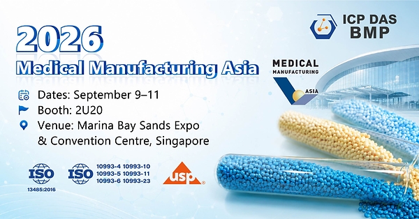 ICP DAS-BMP mang danh mục TPU y tế tiên tiến tới Medical Manufacturing Asia 2026