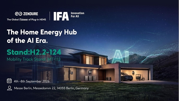 Zendure giới thiệu Agentic HEMS tại IFA 2026: “Trung tâm năng lượng gia đình của kỷ nguyên AI”